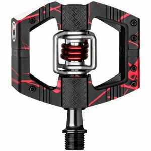 Pedále Crankbrothers Mallet E LS Red Splatter