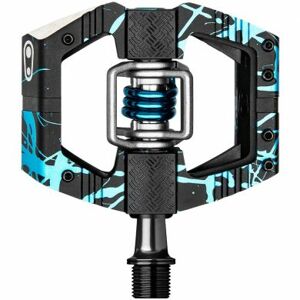 Pedále Crankbrothers Mallet E LS Blue Splatter