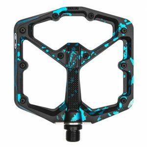 Pedále CrankBrothers Stamp 7 Large - Blue Splatter