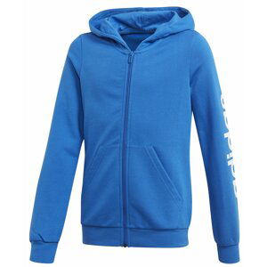 Adidas Youth Girls Essentials Linear Full Zip Hoodie 128