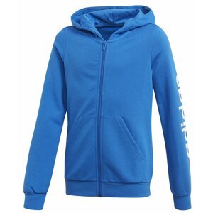 Adidas Youth Girls Essentials Linear Full Zip Hoodie 146