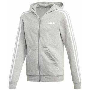 Adidas 3 Stripe Zip Hoodie Junior Girls 116