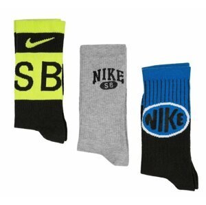 Nike SB Everyday Max Lightweight Skate Crew Socks 3 Pairs S