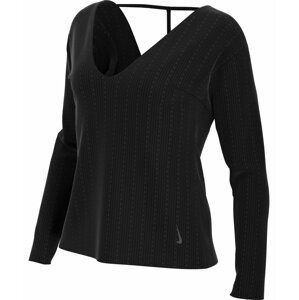 Nike Yoga Pointelle LS Top W M