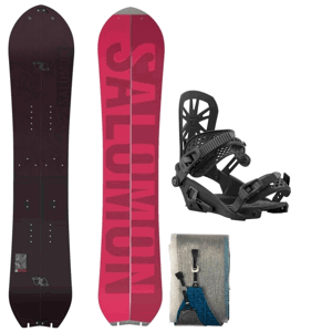 Set | Völkl Rise 80 + Marker Alpinist 9 LT Binding + Brake + Völkl Rise 80 Skins 156 cm