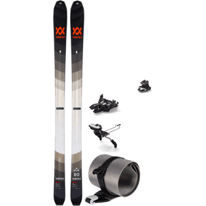 Völkl Rise 80 + Skins + Marker Alpinist 10 + Brake 163 cm