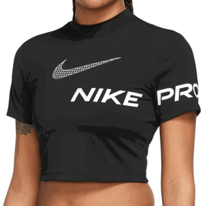 Nike Pro Dri-FIT Cropped Graphic Top W S