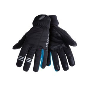 BIOTEX Cyklistické rukavice dlhoprsté - EXTRAWINTER - modrá/čierna