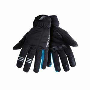 BIOTEX Cyklistické rukavice dlhoprsté - EXTRAWINTER - modrá/čierna M