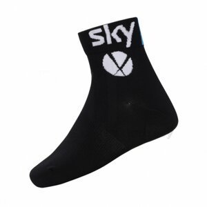 BONAVELO Cyklistické ponožky klasické - SKY - čierna S-M
