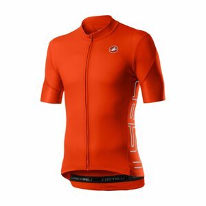 CASTELLI Cyklistický dres s krátkym rukávom - ENTRATA V - červená L