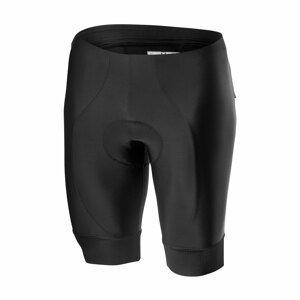 CASTELLI Cyklistické nohavice krátke bez trakov - ENTRATA - čierna 2XL
