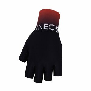 BONAVELO Cyklistické rukavice krátkoprsté - INEOS 2020 - čierna M