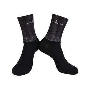 BONAVELO Cyklistické ponožky klasické - SCOTT 2020 - čierna/zelená L-XL
