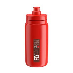 ELITE Cyklistická fľaša na vodu - FLY 550 ml - červená