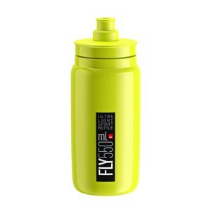 ELITE Cyklistická fľaša na vodu - FLY 550 ml - čierna/žltá
