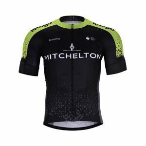 BONAVELO Cyklistický dres s krátkym rukávom - SCOTT 2020 - čierna/zelená XS