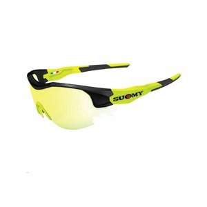 SUOMY Cyklistické okuliare - FIANDRE - čierna/žltá
