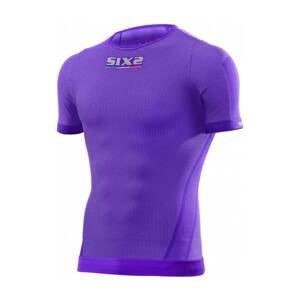 SIX2 Cyklistické tričko s krátkym rukávom - TS1L SUPERLIGHT - fialová XL-2XL