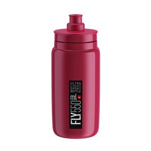 ELITE Cyklistická fľaša na vodu - FLY 550 ml - bordová