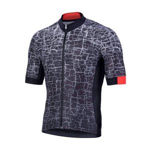 NALINI Cyklistický dres s krátkym rukávom - AIS NARANCO 2.0 - šedá/červená/biela