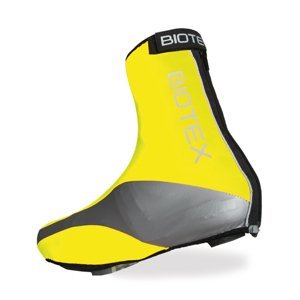 BIOTEX Cyklistické návleky na tretry - RAIN - žltá/strieborná