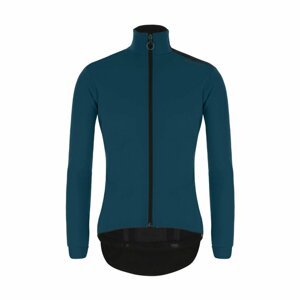 SANTINI Cyklistická zateplená bunda - VEGA MULTI - modrá L