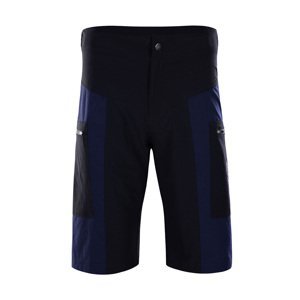 MONTON Cyklistické nohavice krátke bez trakov - JANKUN MTB - modrá/čierna L