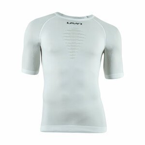 UYN Cyklistické tričko s krátkym rukávom - ENERGYON - biela L-XL