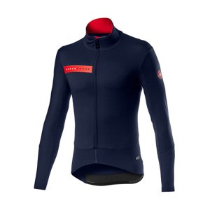 CASTELLI Cyklistická zateplená bunda - BETA RoS - modrá