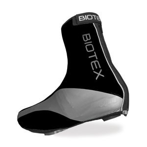BIOTEX Cyklistické návleky na tretry - RAIN - strieborná/čierna