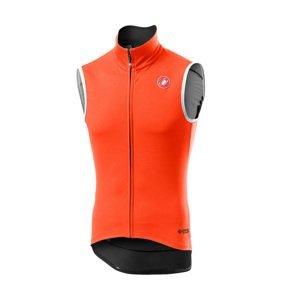 CASTELLI Cyklistická vesta - PERFETTO ROS - oranžová