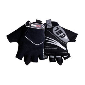 BIOTEX Cyklistické rukavice krátkoprsté - SUMMER - čierna