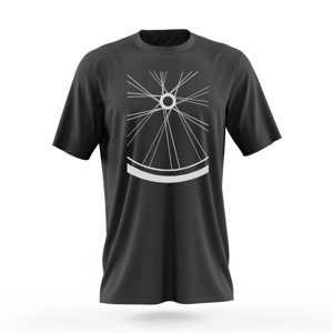 NU. BY HOLOKOLO Cyklistické tričko s krátkym rukávom - RIDE THIS WAY - viacfarebná/čierna