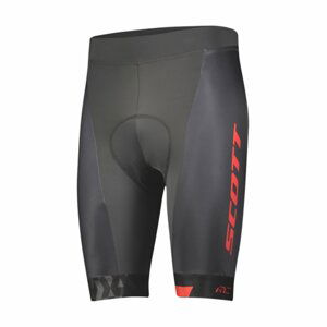 SCOTT Cyklistické nohavice krátke bez trakov - RC TEAM ++ - šedá/čierna S