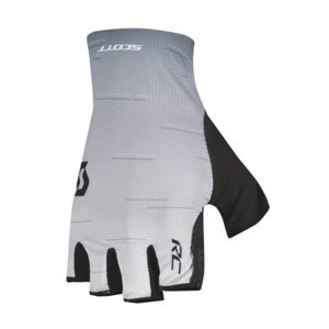 SCOTT Cyklistické rukavice krátkoprsté - RC PRO - čierna/biela