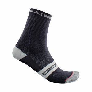 CASTELLI Cyklistické ponožky klasické - SUPERLEGGERA T 12 - modrá L-XL