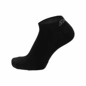 SANTINI Cyklistické ponožky členkové - CUBO - čierna