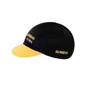 BONAVELO Cyklistická čiapka - JUMBO-VISMA 2021 - čierna/žltá