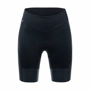 SANTINI Cyklistické nohavice krátke bez trakov - PRO ALBA LADY - čierna XL