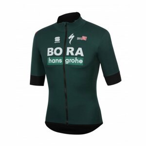 SPORTFUL Cyklistický dres s krátkym rukávom - BORA HANSGROHE 2021 - zelená L