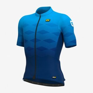ALÉ Cyklistický dres s krátkym rukávom - MAGNITUDE - svetlo modrá/modrá L