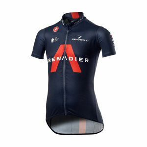 CASTELLI Cyklistický dres s krátkym rukávom - INEOS GRENADIERS '21 - modrá