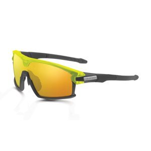 LIMAR Cyklistické okuliare - F90 - titánová/žltá