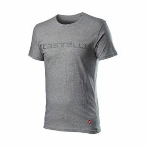 CASTELLI Cyklistické tričko s krátkym rukávom - SPRINTER - šedá