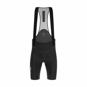 SANTINI Cyklistické nohavice krátke s trakmi - TONO DINAMO - čierna L