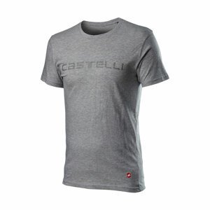 CASTELLI Cyklistické tričko s krátkym rukávom - SPRINTER - šedá L