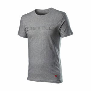 CASTELLI Cyklistické tričko s krátkym rukávom - SPRINTER TEE - šedá M