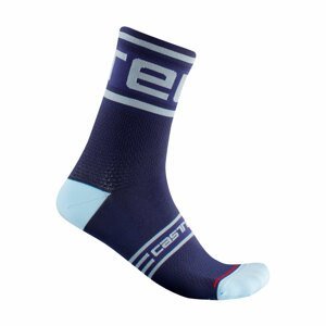 CASTELLI Cyklistické ponožky klasické - PROLOGO 15 - modrá