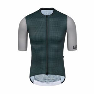 MONTON Cyklistický dres s krátkym rukávom - CHECHEN - zelená 2XL